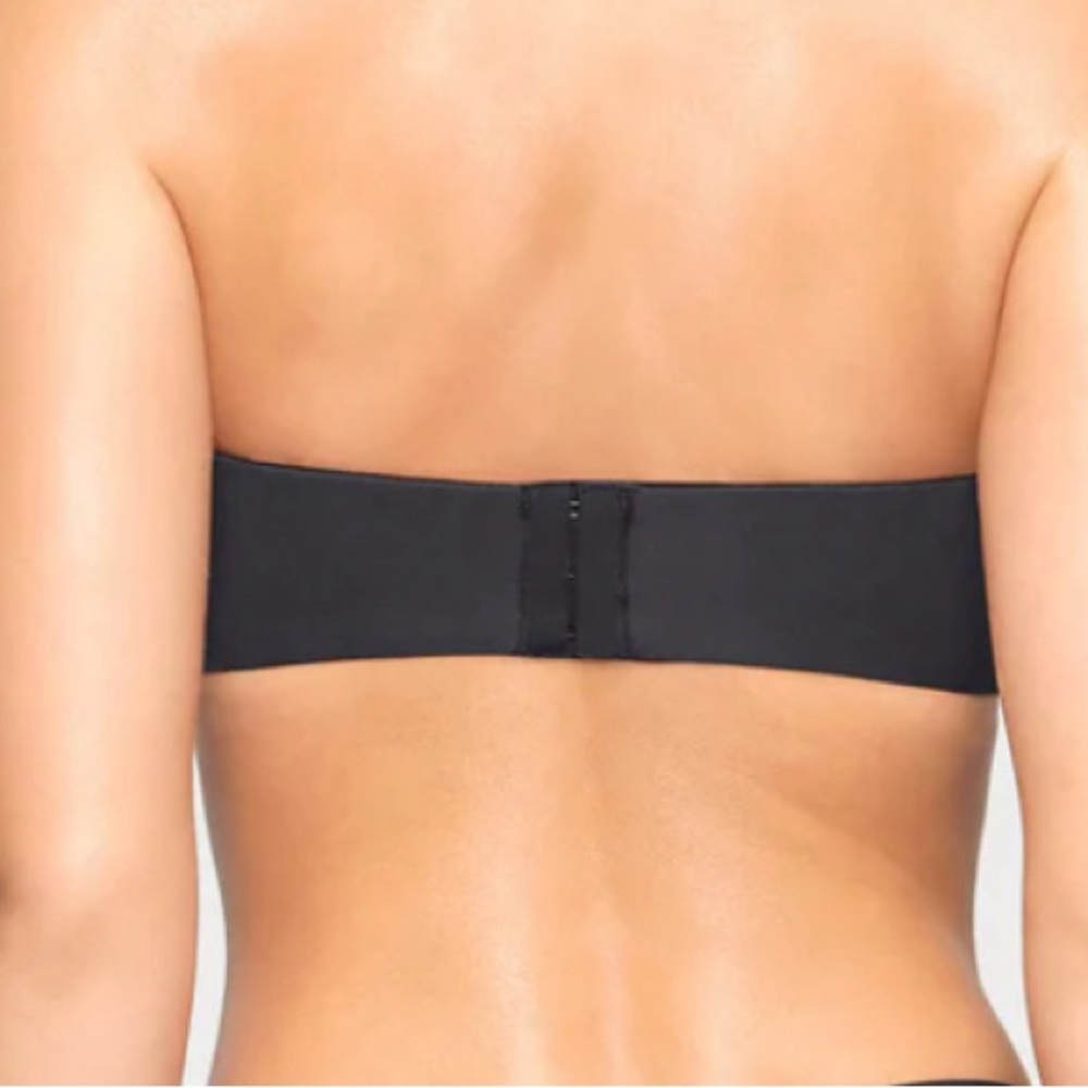 Skims Fits Everybody Strapless Bra Onyx 32DDDD - Picture 4 of 6